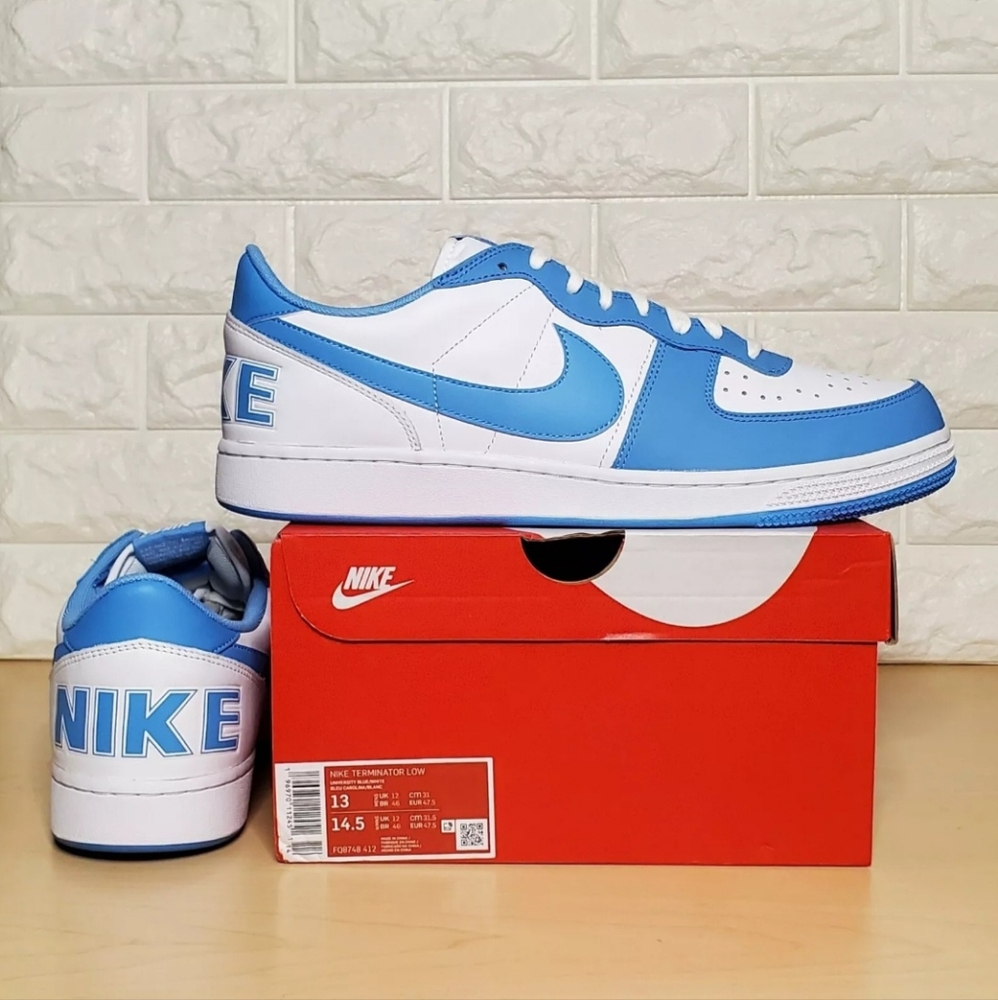 Nike Terminator Low Mens Size 13 University Blue White FQ8748-412
